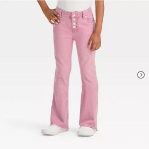 Size 10 Cat & Jack Pink Flare Jeans